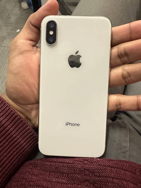 I phone X PTA Approved having 93% Battery 64 GB 0