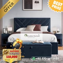 Bed Set/ King Size bed /wooden bed /double bed /poshish bed/furniture