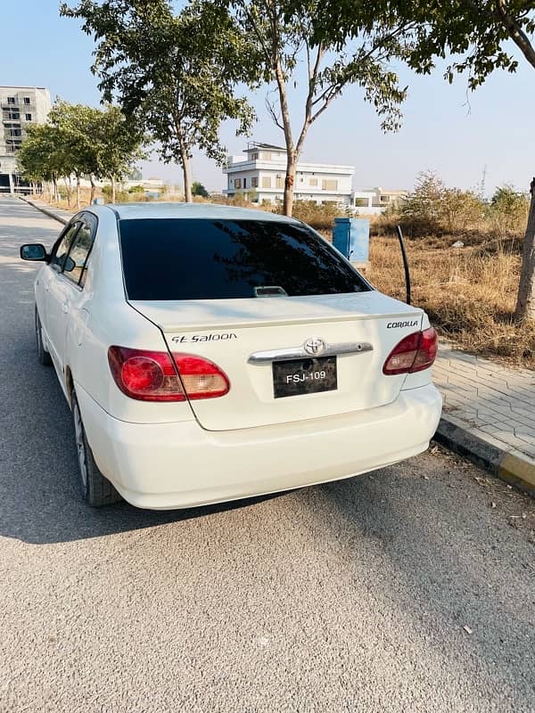 Toyota Corolla XLI 2005 punjab Number urgent sale 1