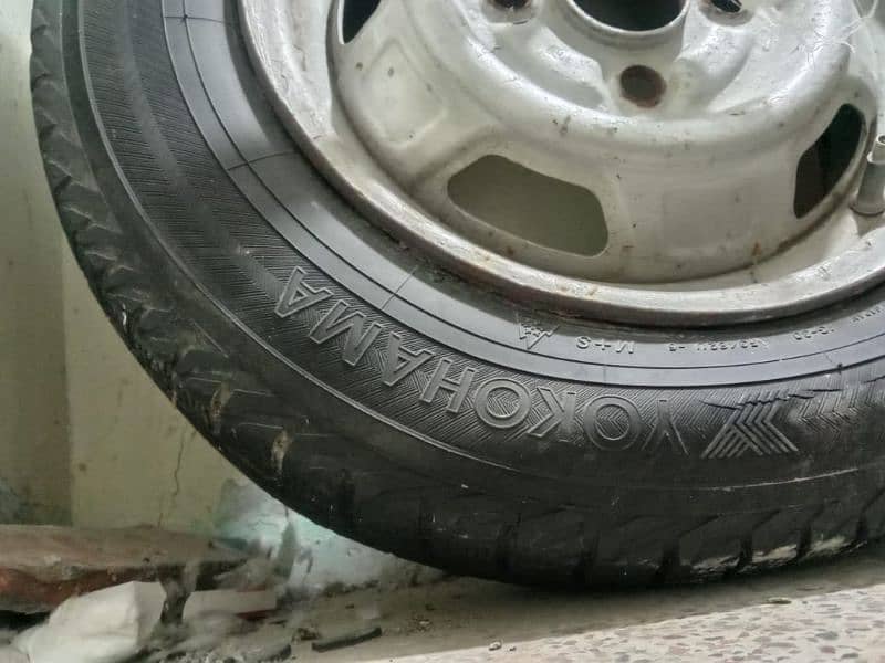 Yokohama Tyre with Rim 0