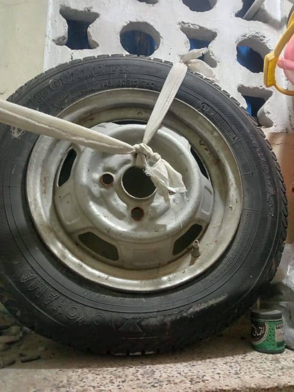 Yokohama Tyre with Rim 2