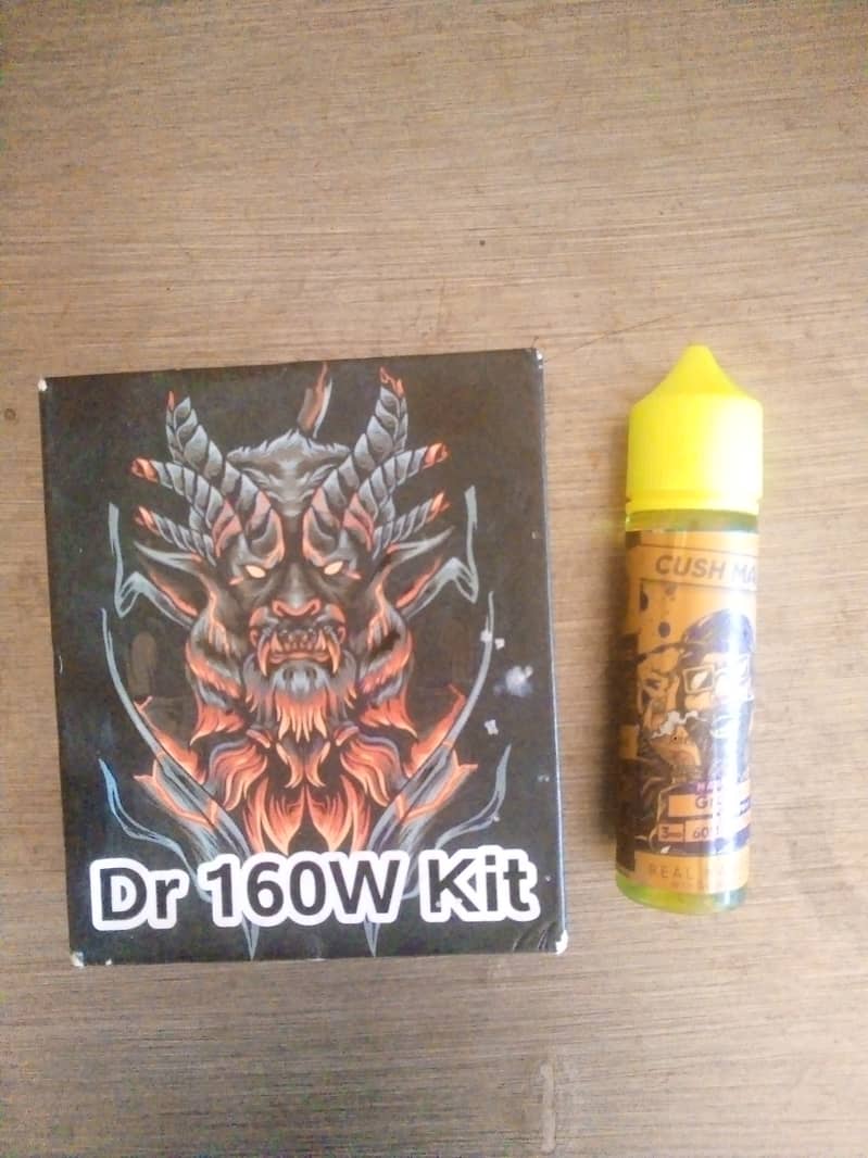 Dr 160W kit vodpod Vape, with brand new unused 60 ml filler 0