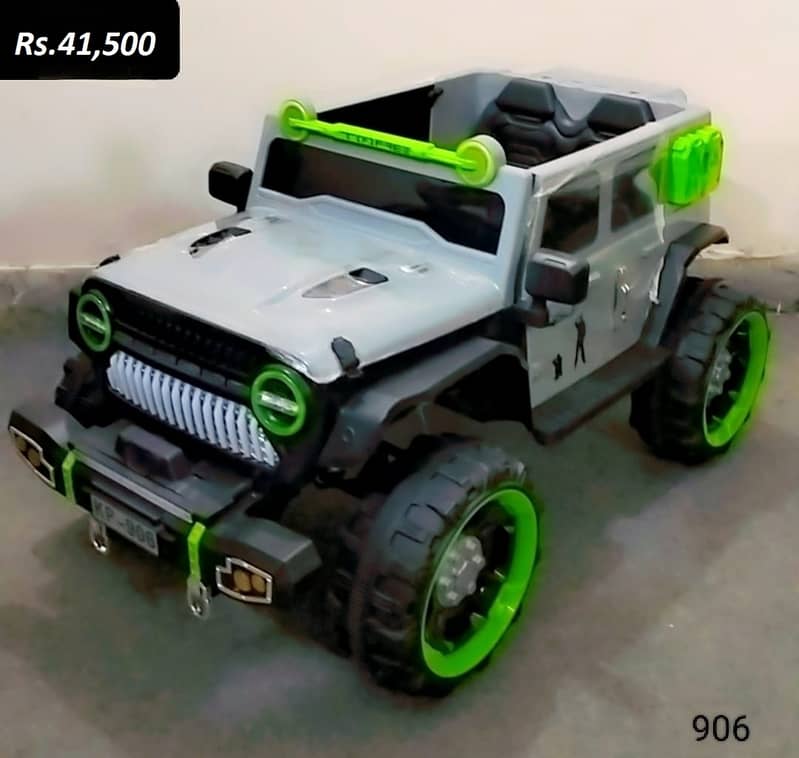 Kids Electric Jeep 0337-0337 555 Kids Car Baby Car & Jeep 12