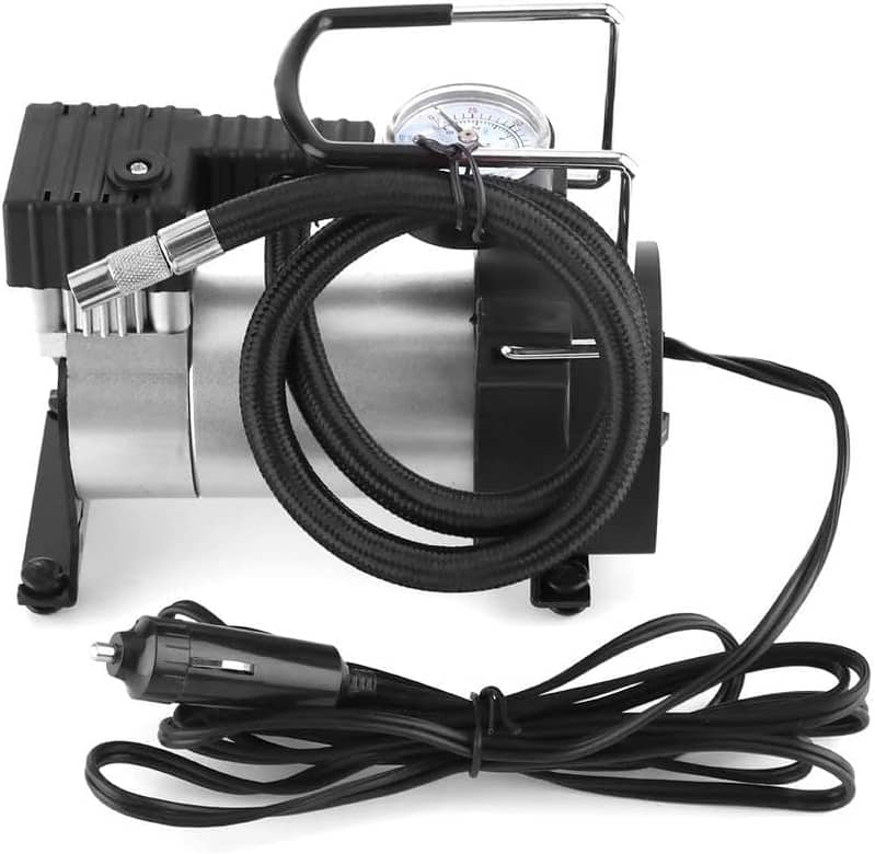 Portable 12 volt Electric Car Air Pump Compressor Bike Cycle 2