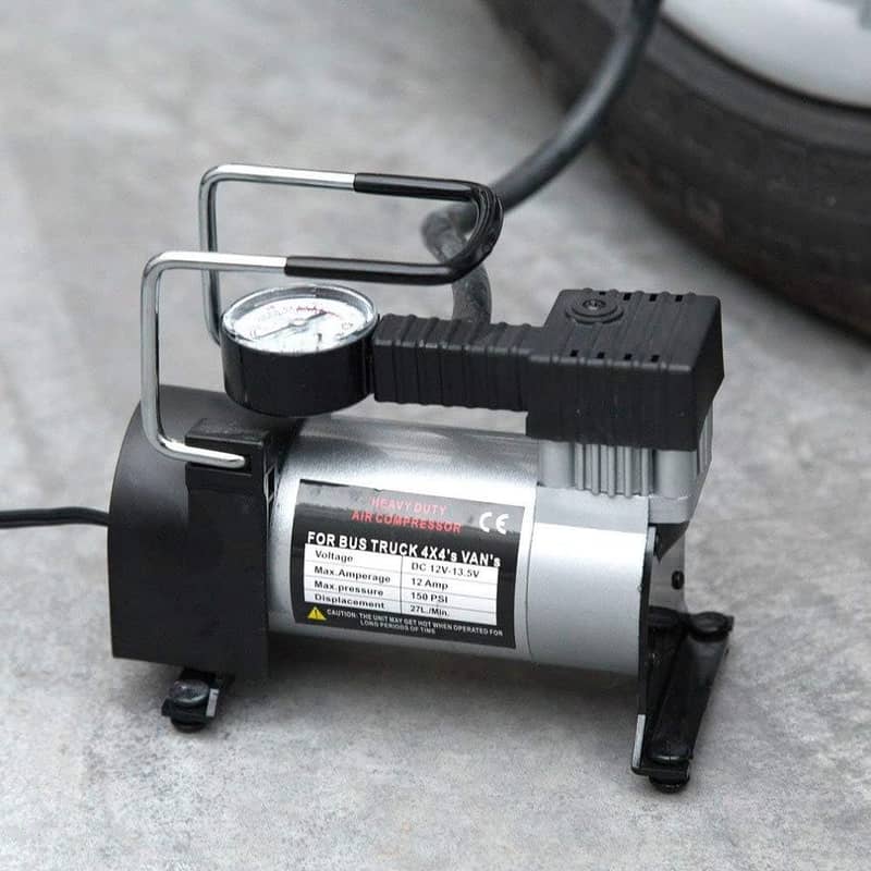 Portable 12 volt Electric Car Air Pump Compressor Bike Cycle 6