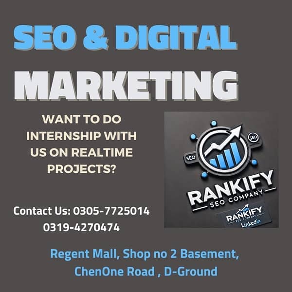 SEO internships are available 0