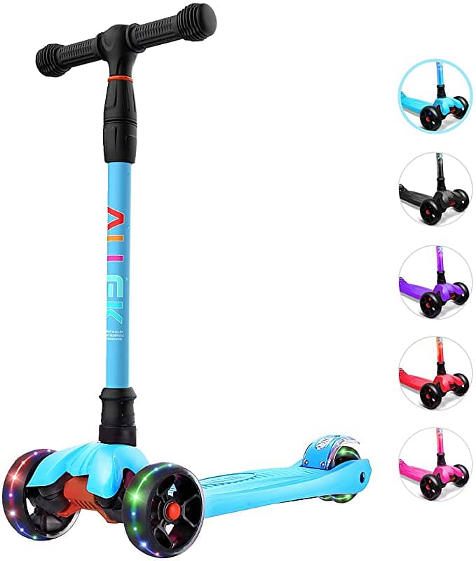 Scooty For Kids - 3 wheel Foldable Personal mini scooter - Kick Scoote 5