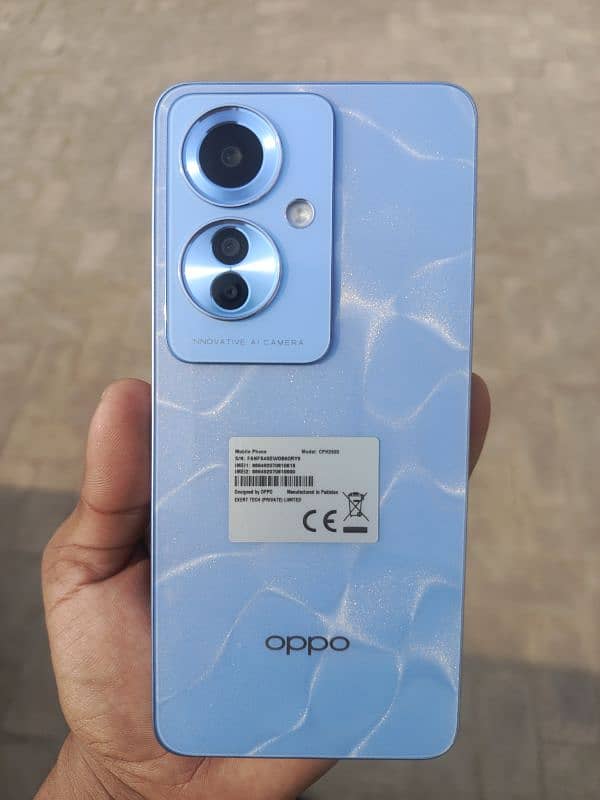 Oppo Reno 11F 5G  8+8 , 256GB Ocean Blue 2