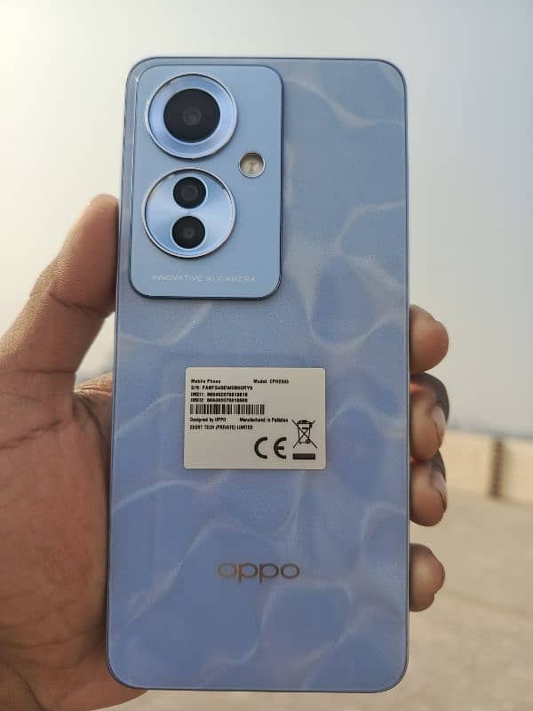 Oppo Reno 11F 5G  8+8 , 256GB Ocean Blue 11