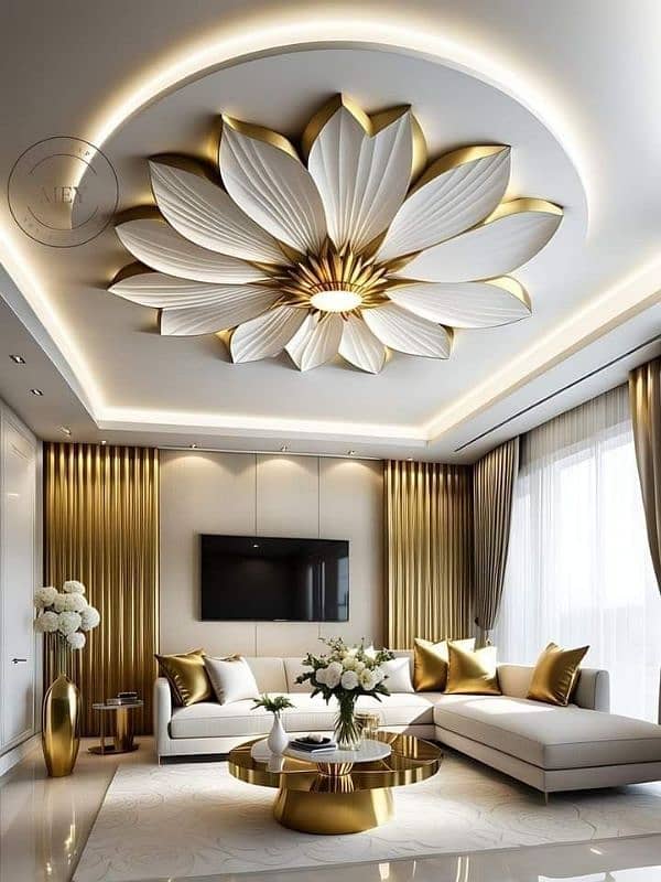 false ceiling pop / Gypsum ceiling/moldling frame /Roof ceiling 1