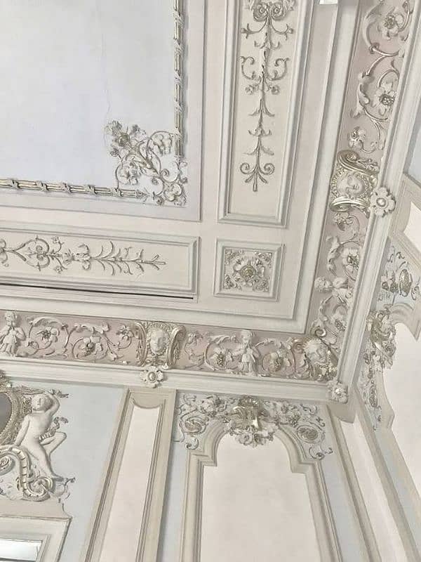 false ceiling pop / Gypsum ceiling/moldling frame /Roof ceiling 5