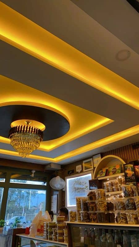 false ceiling pop / Gypsum ceiling/moldling frame /Roof ceiling 16