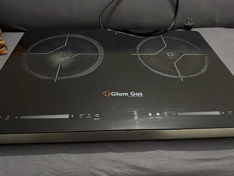 Glam Gas Double Electric Stove 3