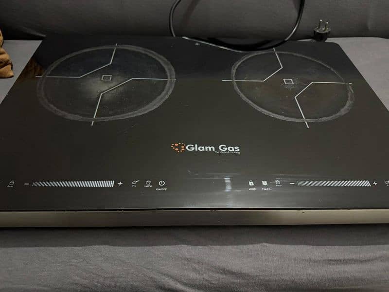 Glam Gas Double Electric Stove 4