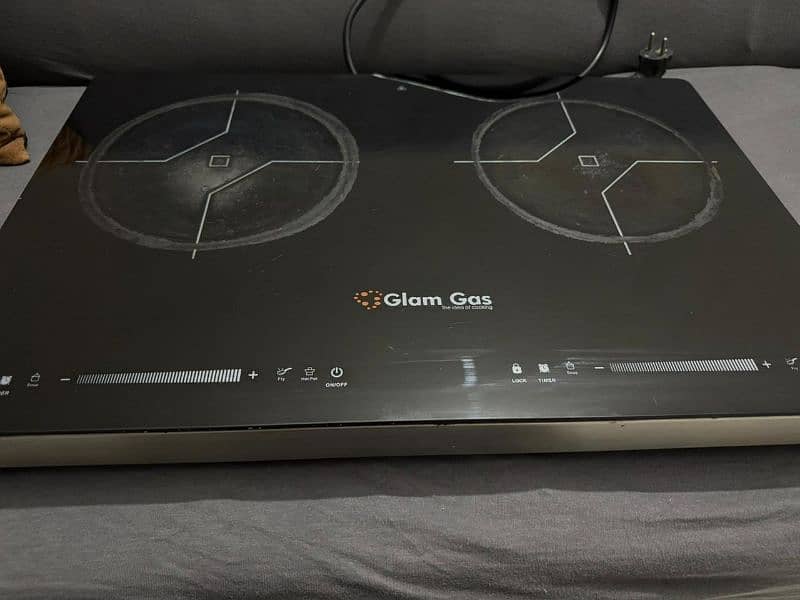 Glam Gas Double Electric Stove 5