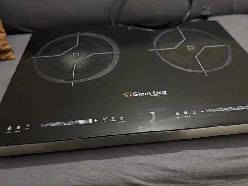 Glam Gas Double Electric Stove 7