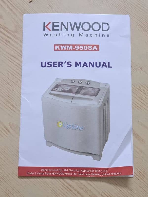 KENWOOD SEMI AUTOMATIC MACHINE 6