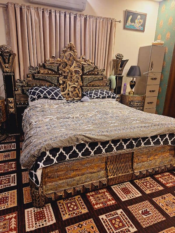 pure wood bedset 10