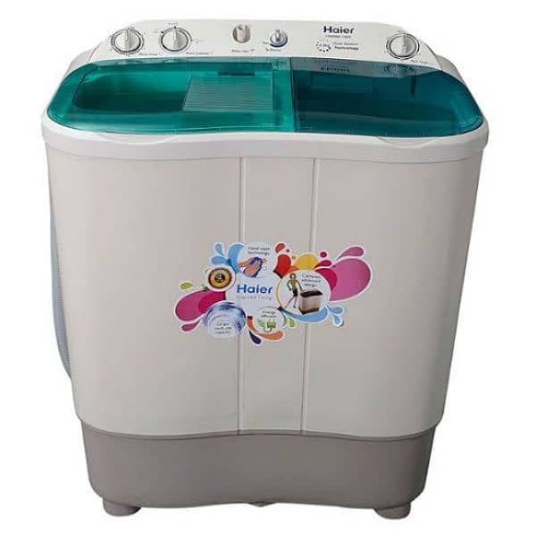 Haier Semi Automatic 8KG HWM-80-100SR | Twin Tub 0