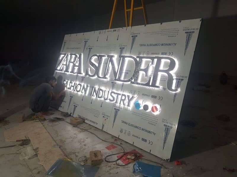 N. A sign maker. 7