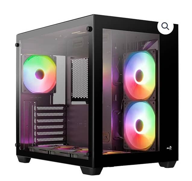 aerocool dryft Argb stylish tax mid tower casing 2