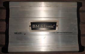 BM CLASSIC BM-439, 4 Channel Amplifier