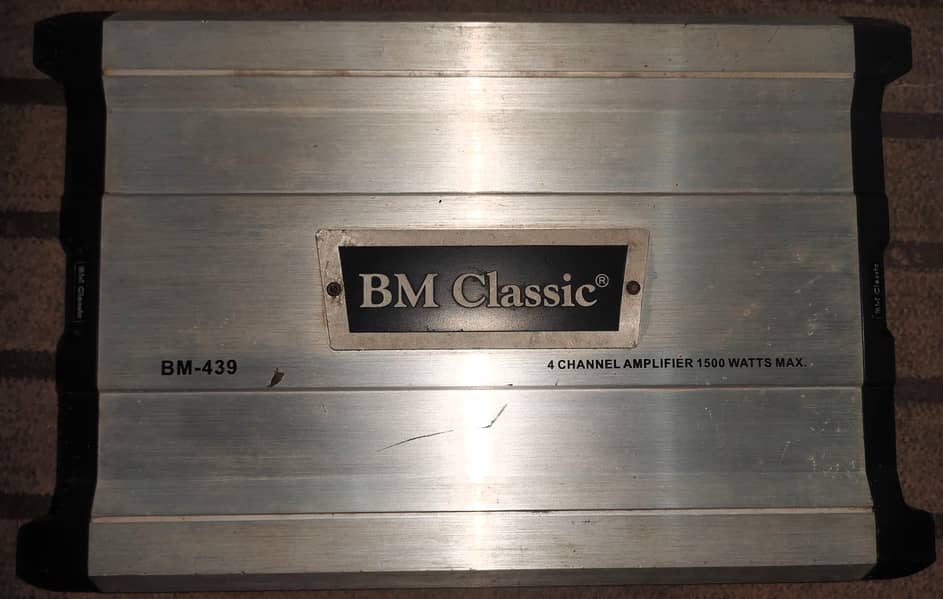 BM CLASSIC BM-439, 4 Channel Amplifier 0