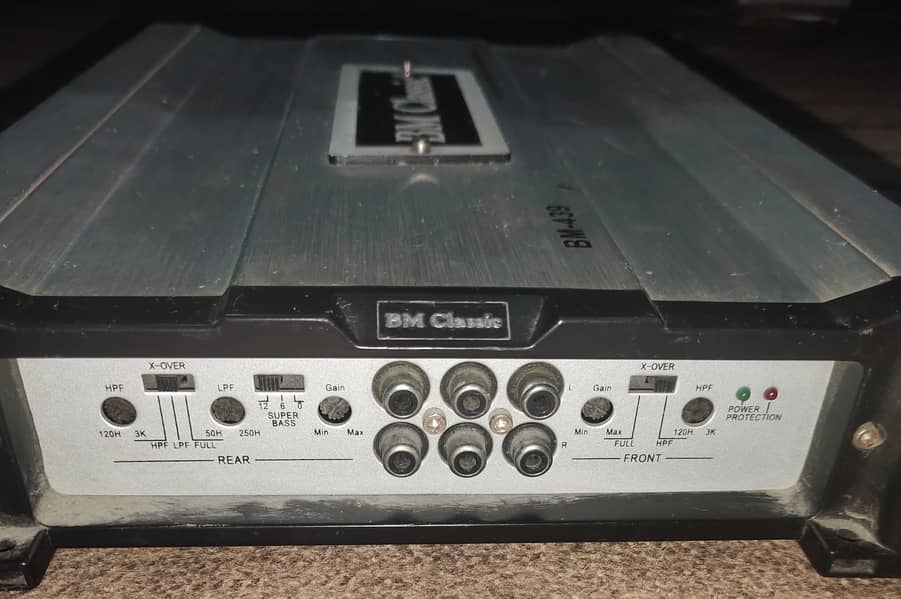 BM CLASSIC BM-439, 4 Channel Amplifier 7