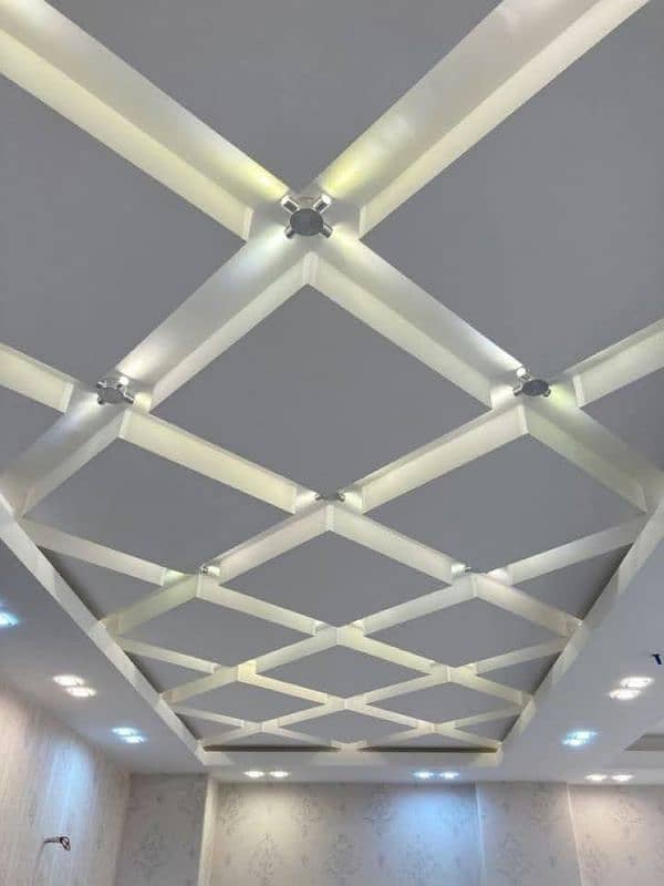 False ceiling/gypsum ceiling/2by2 ceiling /fancy ceiling/Room ceiling 9