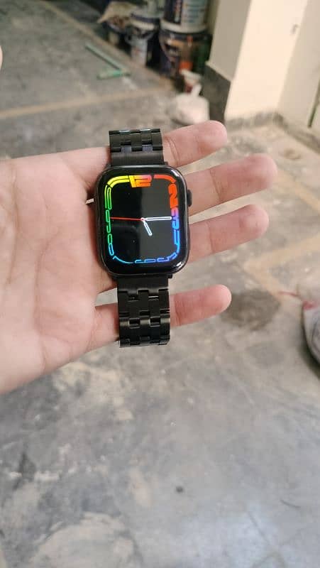 new smar watch S10 pro max 7 in 1 strap and Mobile repairing boy need 2