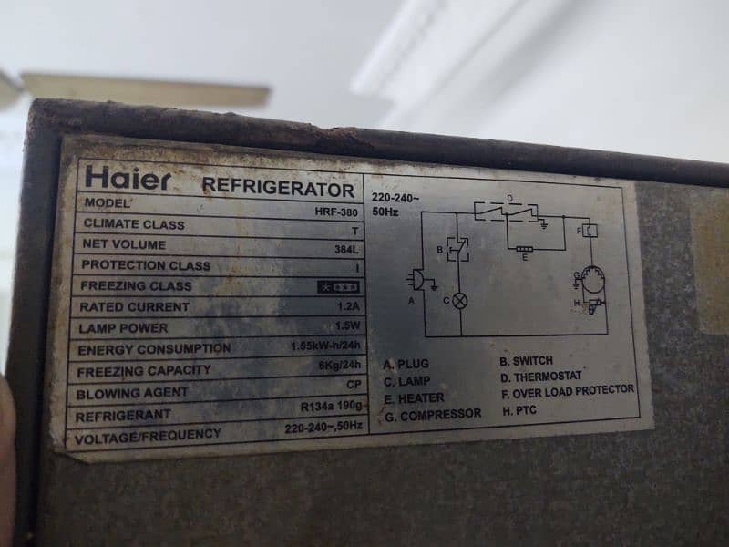 Haier refrigerator 2