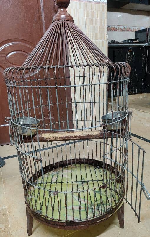 CAGE FOR GREY PARROT. 1