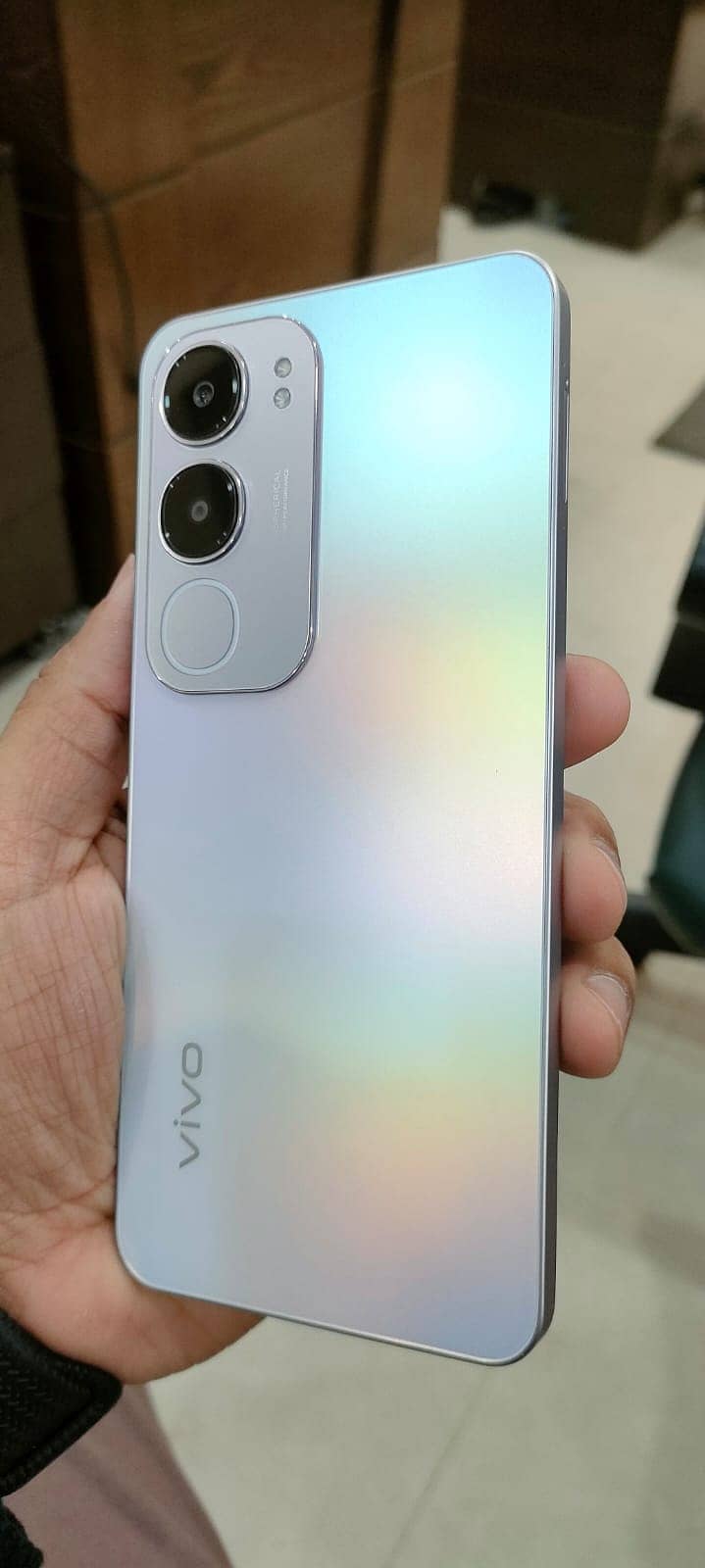 Vivo Y19s 6/128 GB IN SILVER COLOR JUST OPEN BOX 0