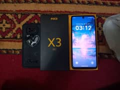 Poco x3 NFC 6gb/128gb. . in good Condition with box