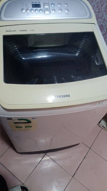 Samsung full automatic washing machine urgent sall 6