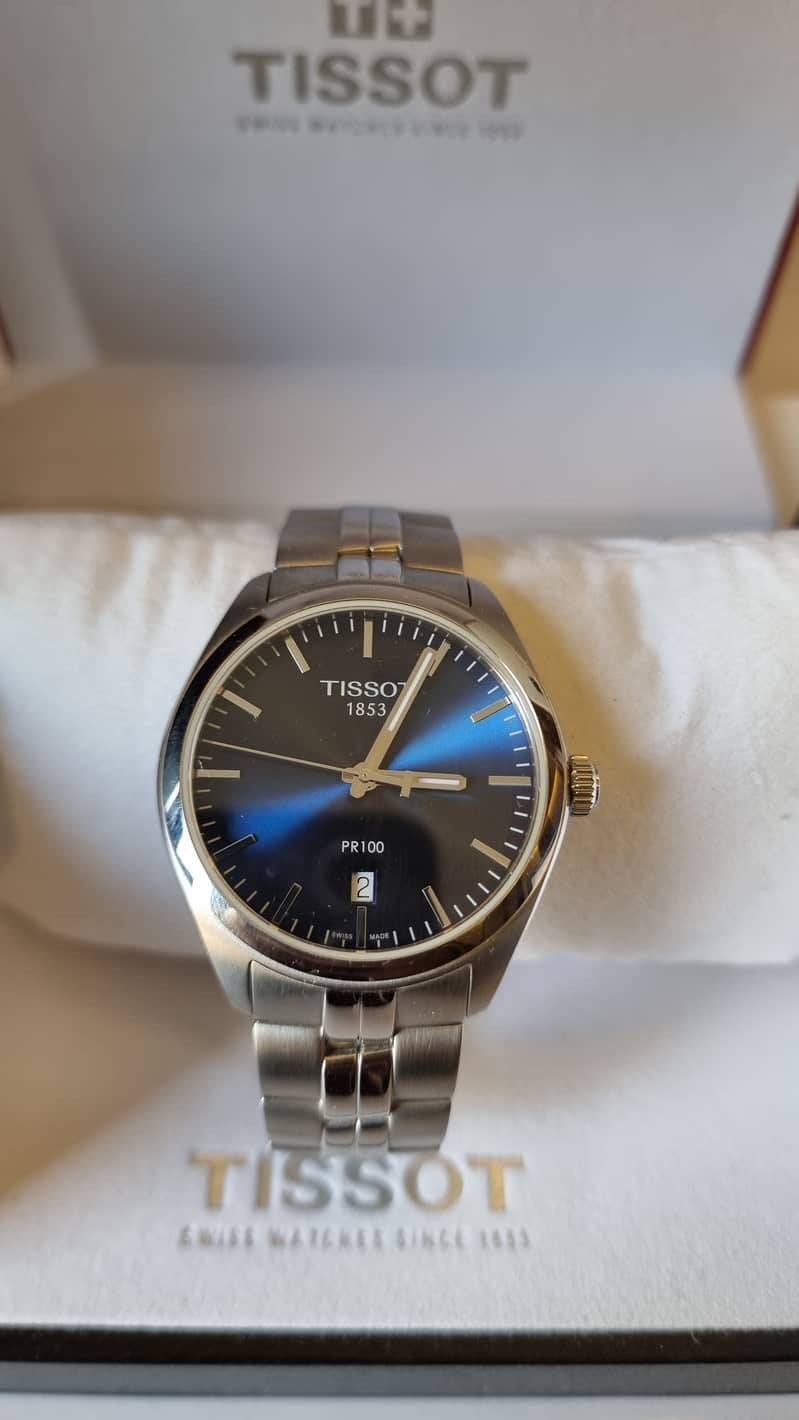 Tiisot pr 100 blue dial 1