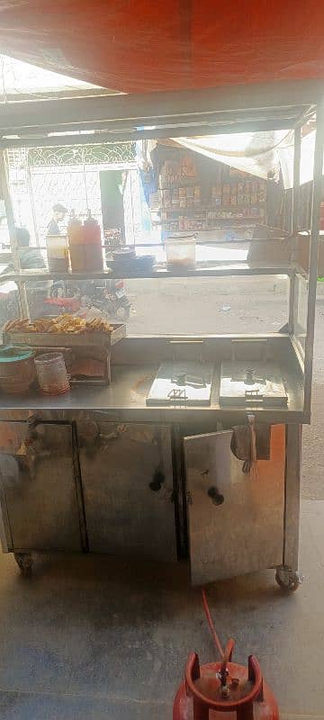 steel ka counter hai New just 2 month used 0316. . 300. . 18. . 58 contact. . 2