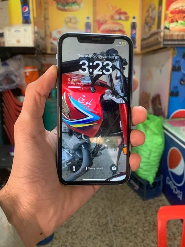 iphone xr Non Pta 64Gb Blue color 1