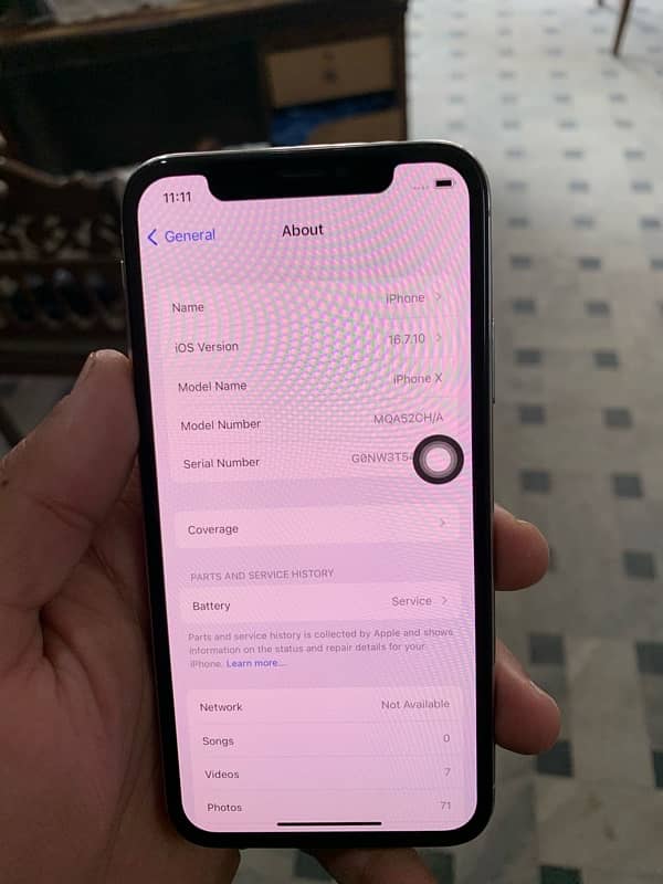 Iphone X 64Gb Non pta 4