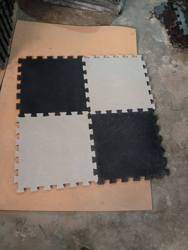 Rubber Tiles for gym flooring 0