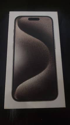 IPhone 15 Pro 256GB Natural Titanium Non Pta