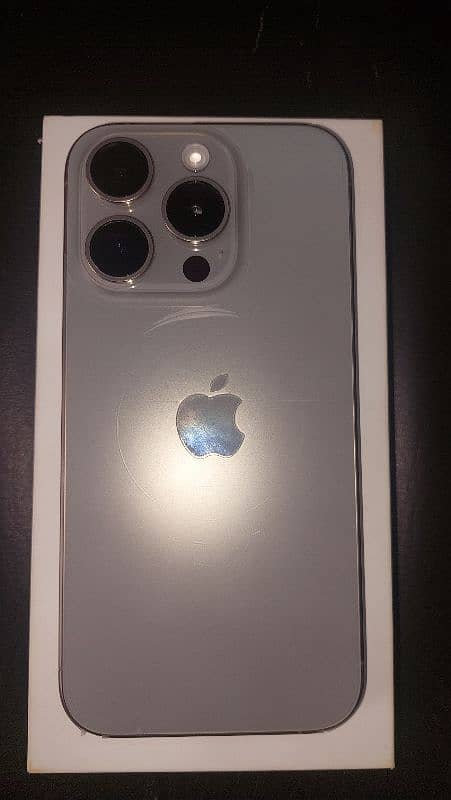 IPhone 15 Pro 256GB Natural Titanium Non Pta Physical + ESim 2