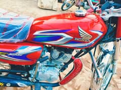 Honda CG125 2022 All Punjab Number Lush Condition