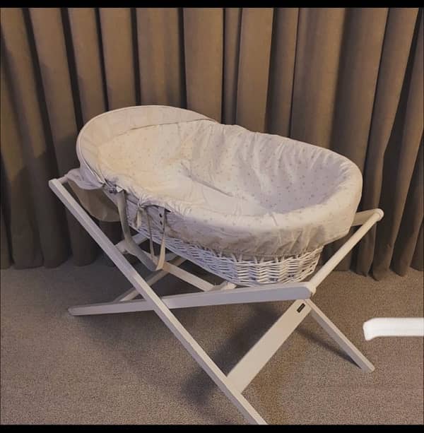 Moses basket crib baby cot john Lewis 2