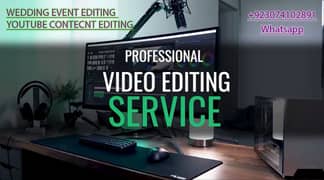 video editing service wedding event & youtube  Adobe premiere