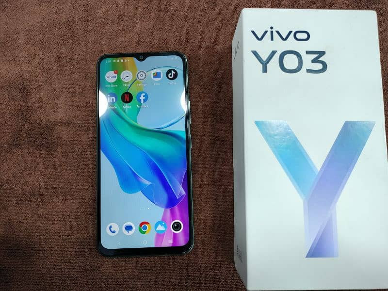 Vivo Y03 (4/128) 5000 mah battery 90 hz refresh rate 1