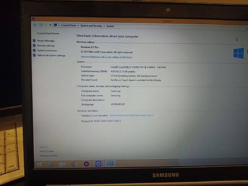 Samsung Laptop 202B 0