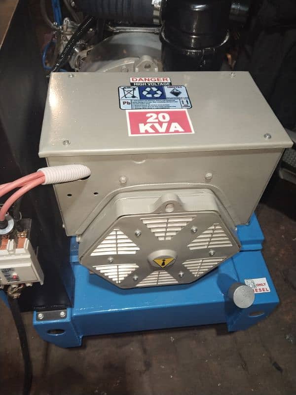 20kva diesel  generator Toyota 2D engine 2000cc denmo Stamford 6