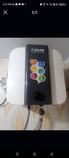 izone electric geeser