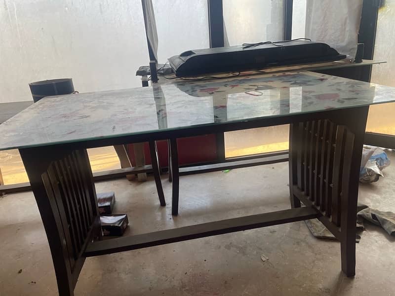 study table and dinning table with chairs 4